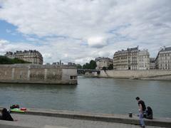 Pointe de l'Île de la Cité and Mémorial de la Déportation in Paris