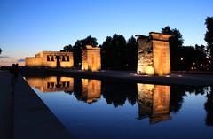 Photo of Templo de Debod in Madrid, Spain