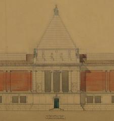 Expansion of Ny Carlsberg Glyptotek 1906 by Hack Kampmann