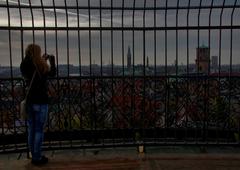 view of Copenhagen from the Round Tower