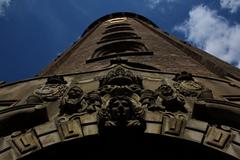 a historic building with a clock tower in København