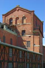 Handa Red Brick Building steeple