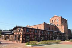 Handa Red Brick Building exterior in Handa, Aichi, Japan