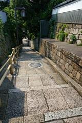 Kuchinawa-zaka street in Osaka, Japan