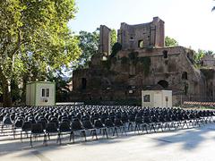 Panoramic view of Giardino Nicola Calipari in Rome