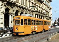 ATAC Rome 7000 series tram 7035 in service