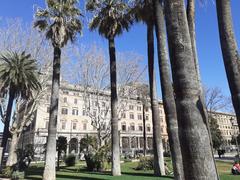 Vittorio Square and Garden in Rome