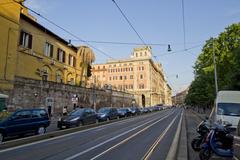 Piazza Vittorio Emanuele II in Rione XV Esquilino, Rome, Italy