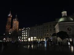 Krakow cityscape in July 2018