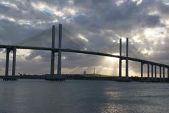 Newton Navarro Bridge over River Potengi in Natal, Brazil