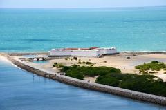 aerial view of Forte dos Reis Magos