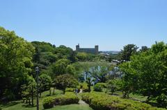 Tokai City Hall and Oike Park in Aichi Prefecture