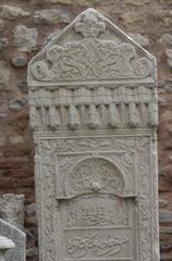 Exterior of Little Hagia Sophia Mosque with cemetery and mausoleum, Istanbul