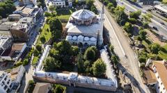 Little Hagia Sophia in Istanbul drone photo