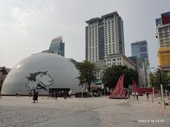 Salisbury Road Garden in Tsim Sha Tsui, Hong Kong, September 2022