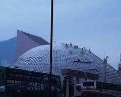 Tsim Sha Tsui Space Museum under repair in 2001