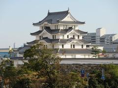 Amagasaki Castle Tenshu in Japan