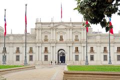 La Moneda Presidential Palace in Santiago, Chile