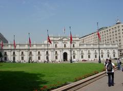 Presidential Palace in Santiago, Chile