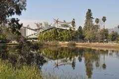 La Brea Tar Pits and Pavilion for Japanese Art at LACMA