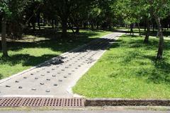 Acupressure path in Da'an Forest Park, Taipei