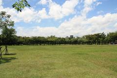 Daan Forest Park view to the south in Taipei's Da'an District