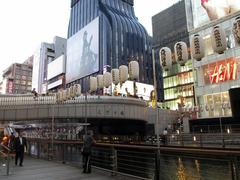 Dotonbori in Osaka, Japan at night