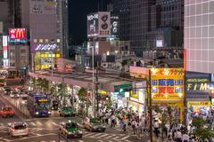 Omoide Yokocho in Shinjuku at night