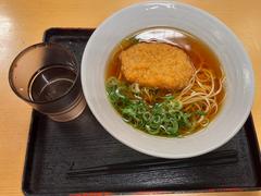 Korokke soba at Shioya Umeda