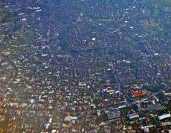 Denpasar Utara aerial view