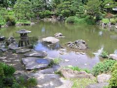 Kyu-Yasuda Garden in Tokyo