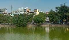 Hoan Kiem Lake in Hanoi