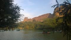 A shy evening, Purana Qila, Delhi, India