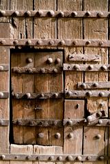 Door of the Purana Qila in Delhi, India