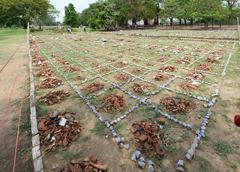 Artifacts from ASI excavation in Old Fort Complex, New Delhi