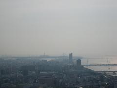 Yodo River from Umeda Sky Building, August 2007