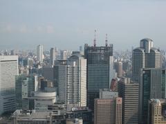 Osaka skyline from Umeda Sky Building