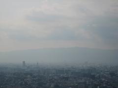 Osaka cityscape view from Umeda Sky Building in August 2007