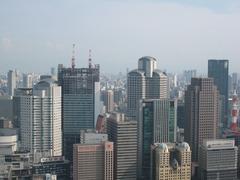 August 2007, Osaka skyline from Umeda Sky Building