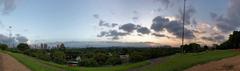 Panorama of Sunset at Praca Por Do Sol, Sao Paulo