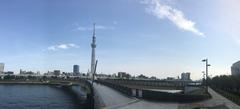 Sakurabashi bridge over Sumida River