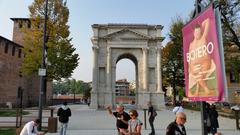 Arco dei Gavi monument in Italy