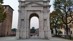 Arco dei Gavi monument in Italy