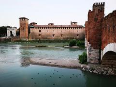 Castelvecchio fortress in Verona, Italy