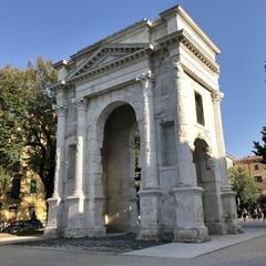 Arco dei Gavi in Verona along the ancient via Postumia