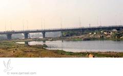 Jamnagar Bridge panoramic view