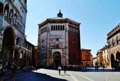 Baptistry of the Cathedral of St. Mary Assumption in Cremona, Italy