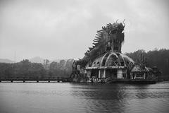 Hồ Thuỷ Tiên lake in Huế, Vietnam