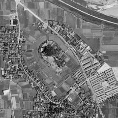 aerial view of Tsudoshinoyama Kofun in Osaka Prefecture