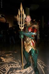 Atlantean Armor worn by Aquaman